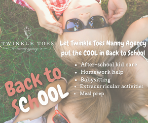 Twinkle Toes Nanny Agency Back to School