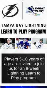 Lightning Learn to Play Hockey Programs