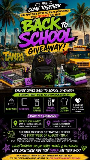 Free Back To School Giveaway presented by Smokey Jones