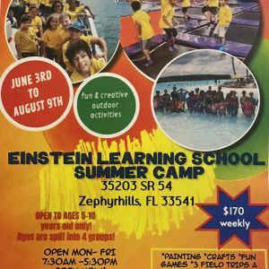 Einstein Learning School Summer Camp