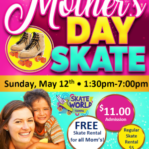 SkateWorld Tampa Mother's Day Skate