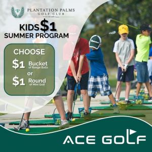 Plantation Palms Kids Summer Golf Program