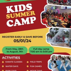 Karate Champions Club Kids Summer Camp