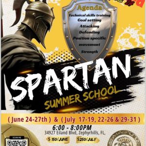 Sparta Soccer Academy Summer Program