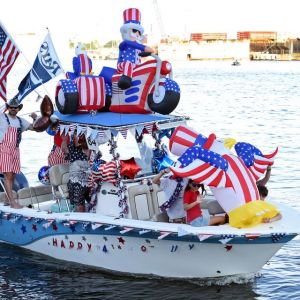 Friends of the Tampa Riverwalk July 4th Boat Parade
