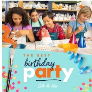 Color Me Mine Birthday Parties