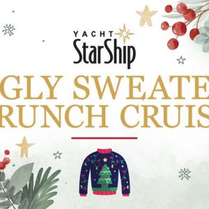 Yacht StarShip Ugly Sweater Brunch Cruises