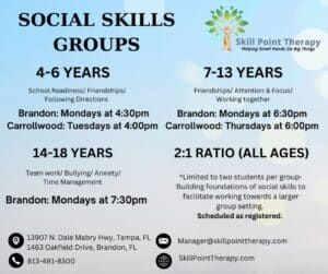 Skill Point Therapy - Social Skills Group