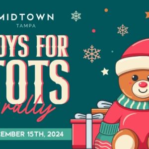 Midtown Tampa Toys for Tots Rally