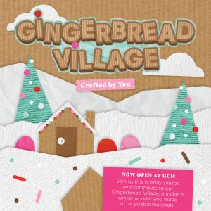 Glazer Children's Museum Gingerbread Village