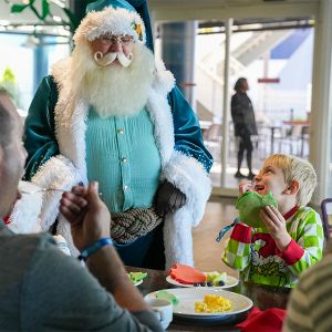 Florida Aquarium Breakfast with Santa