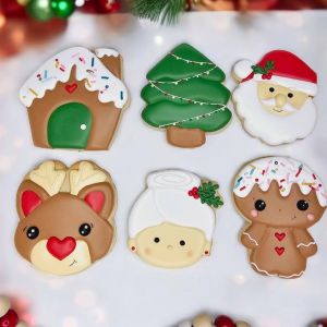 Rona's Cookies Christmas Cookie Decorating Class