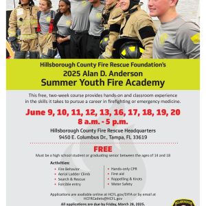 Alan D Anderson Summer Youth Fire Academy