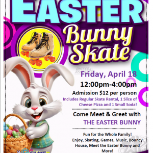 SkateWorld Tampa Lunch with the Easter Bunny Skate