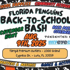 Florida Penguin's Back to School Bash at Tampa Premium Outlets