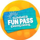 Chuck E. Cheese Summer Fun Pass