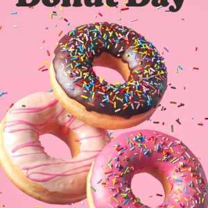 Dunkin' Donuts National Donut Day