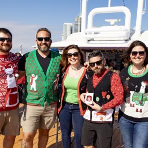 Yacht StarShip Ugly Sweater Brunch Cruises