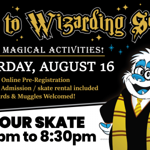 AdventHealth Center Ice Back to Wizarding School Themed Skate