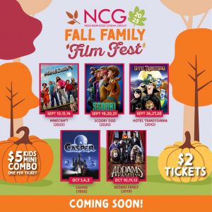 NCG Fall Family Film Festival