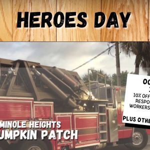 Seminole Heights Great Pumpkin Patch Heroes Day