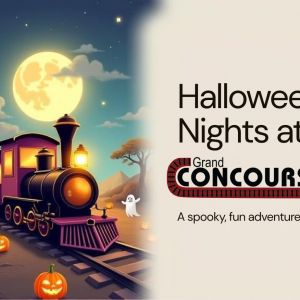 Grand Concourse Railroad Halloween Spooky Train and Scary Trail