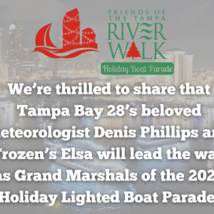 Tampa Riverwalk Holiday Lighted Boat Parade