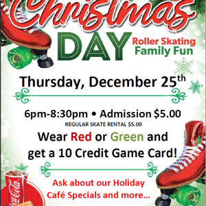 Skate World Christmas Day Skate