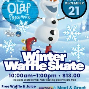 United Skates Waffles with Olaf