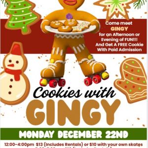 United Skates Public Skating with Gingy!