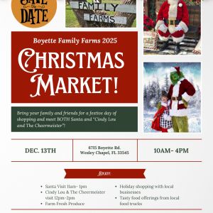 Boyette Family Farms Christmas Market