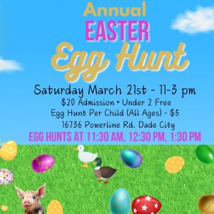 Florida Farm School Easter Egg Hunt