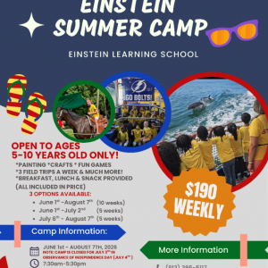 Einstein Learning School Summer Camp