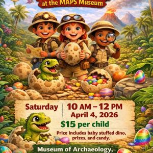 MAPS Museum Dinosaur Egg Hunt