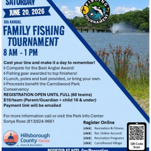 Carrollwood Village Park Family Fishing Tournament