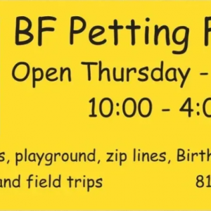 BF Petting Farm Birthday Parties