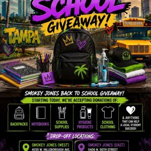Smokey Jones's Back to School Giveaway