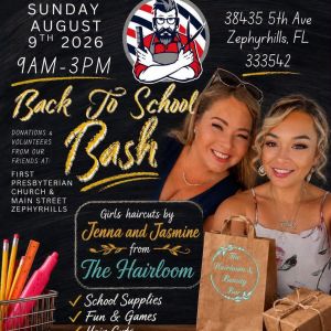 Gentlemen's Quarters Back to School Bash at Main Street Zephyrhills