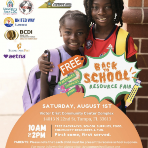 Community Alliance of Hillsborough County Back to School Resource Fair