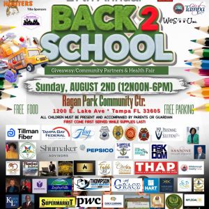 Children With A Vision Annual Back To School Giveaway and Health Fair at Ragan Park