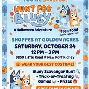 Shoppes at Golden Acres Halloween Party - Hunt for Bluey