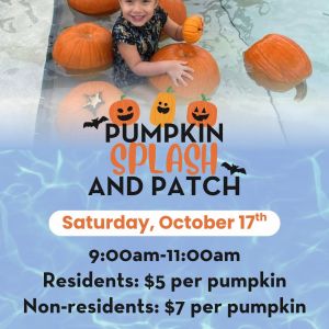New Port Richey Recreation and Aquatic Center Pumpkin Splash and Patch