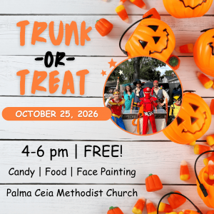 Palma Ceia Methodist Church Trunk or Treat