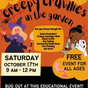 Vista Gardens Creepy Crawlies in the Garden
