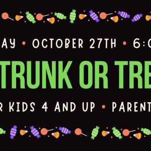 Salvation Army St. Pete Citadel Center Trunk or Treat