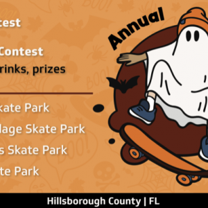 Carrollwood Village Skate Park Halloween Skate Jam