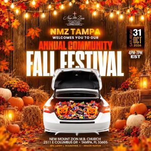 New Mt Zion Missionary Baptist Church Community Fall Festival