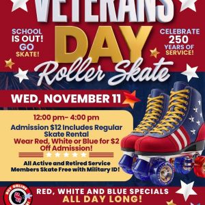 SkateWorld Tampa Veteran's Day Skate